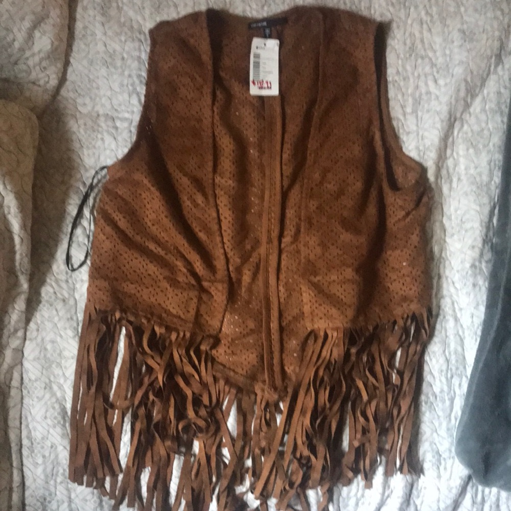 Boho Fringe Vest